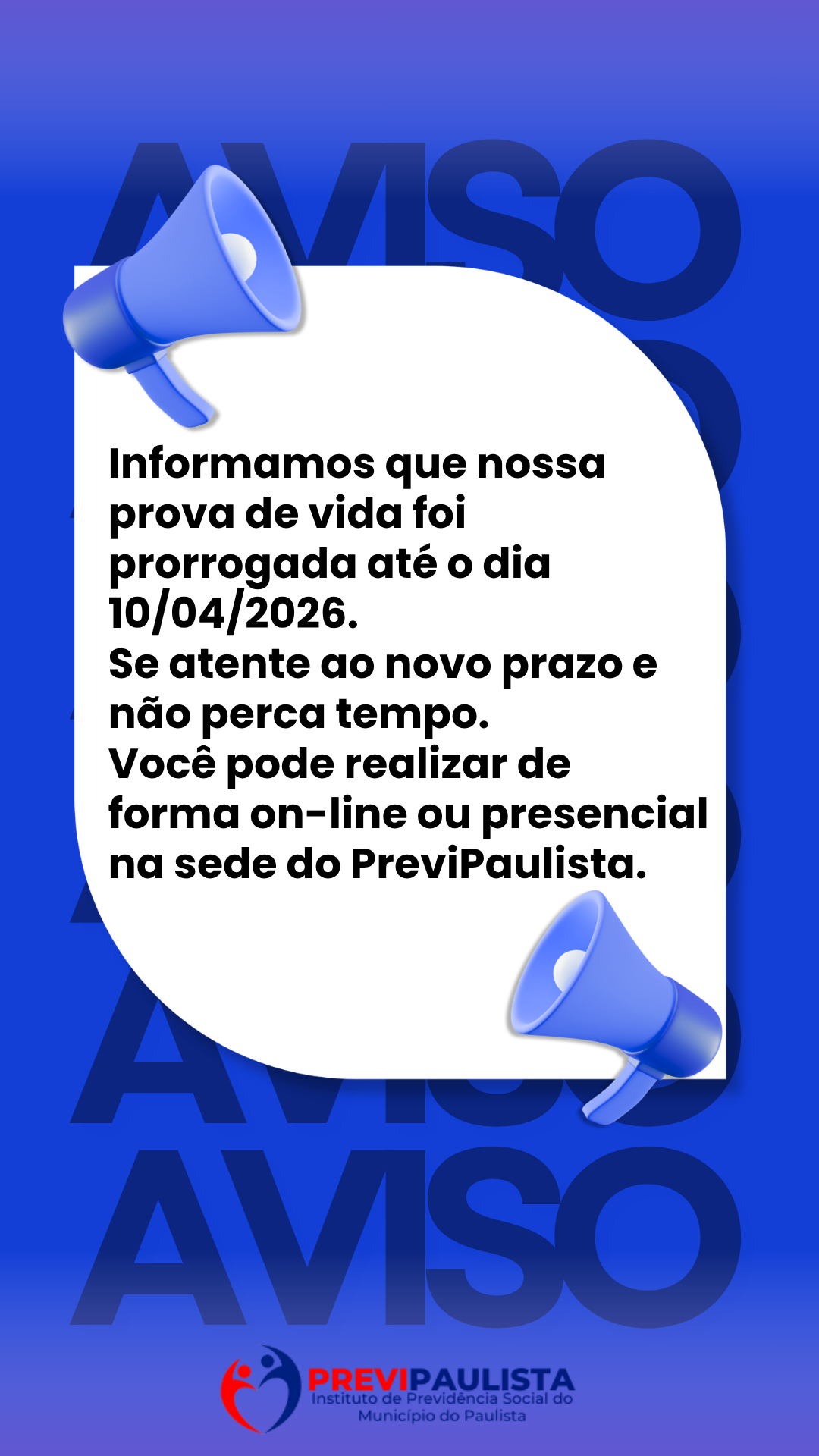 Story instagram aviso comunicado feriado simples em lilás e branco